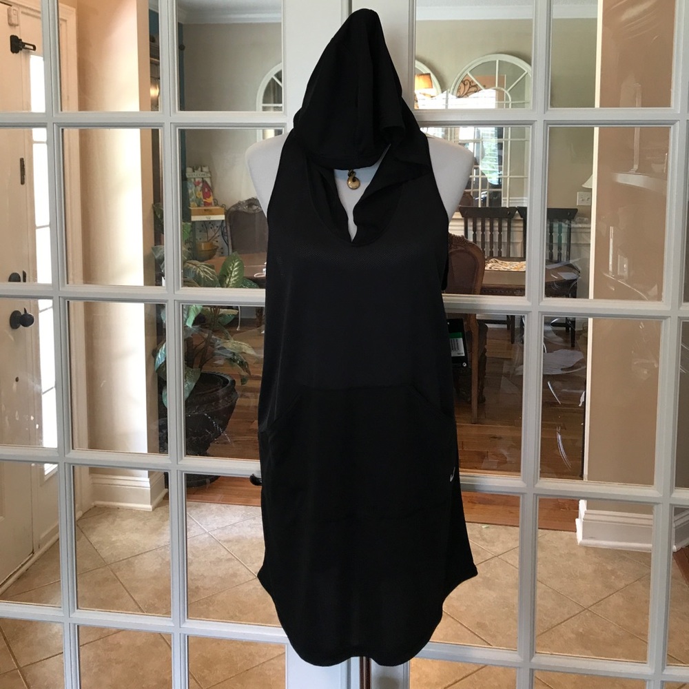 Nike Long Swim Cover with Pocket and Hood